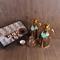 Nouvelle Arrivée - Bouteille Isotherme Haut de Gamme en Acier Inoxydable Durable 1L - Tasse Thermos - Bouilloire à Thé Islamique - Fournitures Ramadan