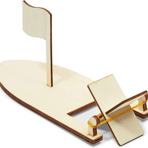 Wooden Sailboat <b>Model</b> <b>Kit</b> Natural Color DIY Craft For Kids And Adults Home Decoration Ornaments - Product Image 1