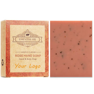 Boîtes de barre de shampooing en papier kraft brun biodégradable emballage cadeau cosmétique logo personnalisé pliant carton de savon fait <span class=keywords><strong>maison</strong></span> - Product Image 2