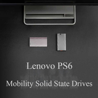 Lenovo ThinkPlus PS6 Disque Dur SSD Mobile 1 To PSSD Type-C USB 3.1 Double Interface 550 Mo/s Haute Vitesse pour Téléphone et Ordinateur