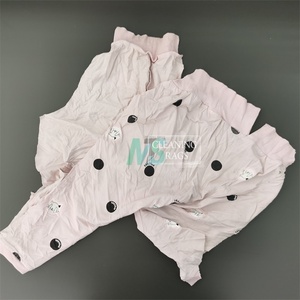 Chiffons industriels recyclés pour le lavage, couleur claire, 100 % coton pur, qualité T-shirt, chiffons en coton pour essuyage - Product Image 2