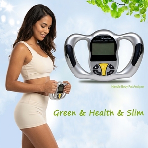 Tragbarer Handgehaltener <span class=keywords><strong>BMI</strong></span>-Körperfettanalysator Digitaler Biometrischer Impedanz-Körperzusammensetzungs-Monitor Fettabbau-<span class=keywords><strong>Tester</strong></span> - Product Image 3