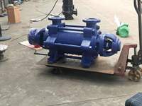 Pompe industrielle horizontale multi-étages à haute pression avec moteur AC triphasé, solution de pompage disponible en OEM/ODM, MOQ pour eau municipale