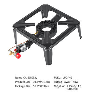 Quemador de Gas de hierro fundido para exteriores, cocina de propano para Patio, acampada y barbacoa - Product Image 5