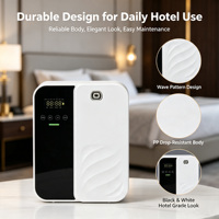 Diffuseur d'huiles essentielles sans eau 500 ml, mural, machine à parfum commerciale, contrôle par application, minuterie pour hôtel, maison, KTV