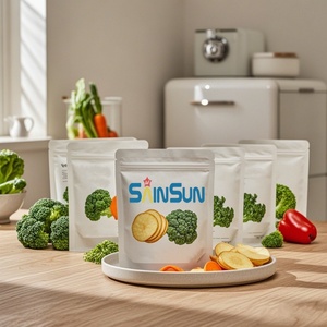 Sachets personnalisés imprimés pour poudre d'ail, curcuma, cacao, suppléments à base de plantes, poudre de Moringa – Sachets souples à fond plat - Product Image 4