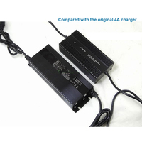 Chargeur de batterie 48V 8A 60V 72V 8A pour NIU N1 N1S U1 M Chargeur de batterie au lithium-ion 60v 8A N1S N1 U1 M + U + US NIU Chargeur