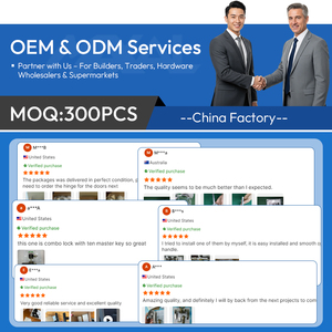 <span class=keywords><strong>2025</strong></span> thép không gỉ 304 satin Nickel kết thúc lockset chốt cửa thương mại khóa - Product Image 5