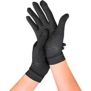 Guantes de pantalla táctil para artritis de cobre infundido, trabajo doméstico, dedo completo, guantes de muñeca de compresión para Fitness - Product Image 3