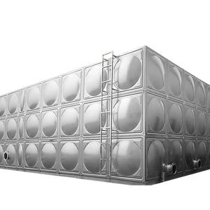 Tanque de Agua Personalizable de Acero Inoxidable de 10,000 Litros, Tanque Duradero de Acero Inoxidable 304 para 2000 Litros - Product Image 1