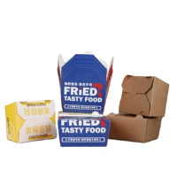 Scatole per Alimenti in Carta Kraft, Contenitori per Pranzo e Colazione, Confezioni per Cibo da Asporto