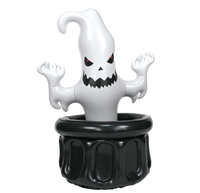 Seau à Boissons Gonflable Lapin de Pâques en PVC – Glacière pour Décoration de Table de Fête et Accessoire de Rangement Thème Œuf