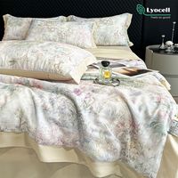 [TS] Nouvelle collection été 2025 – Parure de lit quatre pièces en soie glacée, sensation fraîche et douce, 100 % Lyocell, pour un sommeil léger comme la peau nue