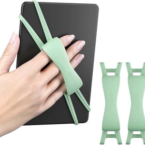 Kindle Reading <b>Stand</b> <b>For</b> <b>Tablets</b> 4.7 8 Inches With Wrist Strap Adjustable Support Mint Green - Product Image 1