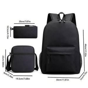 Sac à dos d'<span class=keywords><strong>anime</strong></span> JM K-pop <span class=keywords><strong>Demon</strong></span>-hunting <span class=keywords><strong>Slayer</strong></span> Rumi, ensemble de <span class=keywords><strong>3</strong></span> pièces, léger, sac d'école pour enfants - Product Image 5