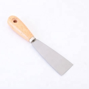 Couteau à mastic multifonctionnel de qualité industrielle TGS, en acier inoxydable/acier au carbone, avec manche en bois, <span class=keywords><strong>outil</strong></span> de finition pour peinture murale - Product Image 5