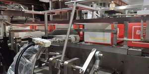 Máquina de embalaje de cartón para carne, embalaje automático para carne, pollo, carne, carne y Dumplings, color blanco - Product Image 5