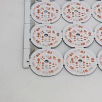 Substrats en aluminium MCPCB, circuit imprimé à noyau métallique pour ampoule LED intelligente Google Assistant RGBW E26/E27/B22, lumière Wi-Fi Alexa
