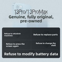 iPhone 13 Pro Max de 256 GB de Segunda Mano, Usado en Excelentes Condiciones, 5G, WiFi, Salud de la Batería Excelente