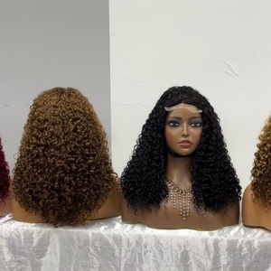 Peluca de Cabello Humano 100% al por Mayor, Peluca Rizada con Cierre de Encaje 4x4 - Product Image 2