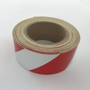 شريط عاكس صناعي رخيص من الفئة 1 مع طباعة حمراء علامات السلامة المرورية علامات تحذير المرور - Product Image 3