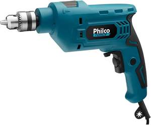 Trapano a percussione con cavo Philco 127V Pfu01M, motore brushless, mandrino autoserrante, diametro massimo di foratura 180mm, 4800 RPM, Blu/Nero/Grigio - Product Image 3