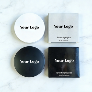 Illuminante Viso Multicolore a Lunga Durata, Etichetta Privata, Confezione Rosa, Nera e Bianca - Product Image 4