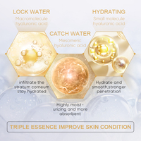 OEM SADOER Golden Nicotinamide Sérum de soin de la peau Délicat Nourrissant Tendre Lisse Ampoule Hydratante Marque privée
