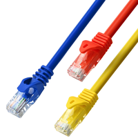 Cable Ethernet CAT6 de Alta Velocidad con Conector Rápido Chapado en Oro UTP, Cable de Conexión LAN RJ45