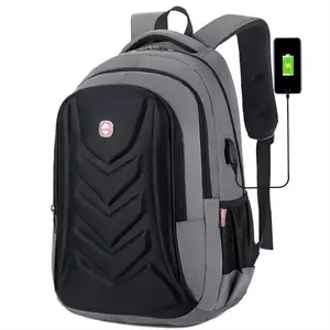17 inch notebook smart student designer quilted cute expandable usb charge backpack computer