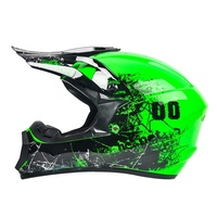 Casque de moto intégral certifié DOT en ABS pour VTT, karting et descente en vélo tout-terrain