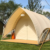 Casa de Campaña de Lujo Tipo Safari con Estructura de Acero para Vacaciones y Retiro