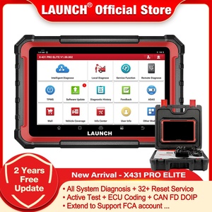 <strong>Launch</strong> X-431 Pro Elite Multi-Language Scan Tool Car Diagnostic <strong>Code</strong> <strong>Reader</strong> Analyzer Configuration Tool - Product Image 5