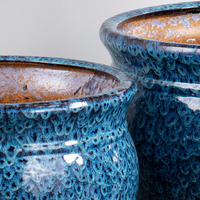 Macetas Modernas de Cerámica Esmaltada para Interiores y Exteriores, Decoración del Hogar, Macetas de Piso para Flores, Venta al Por Mayor