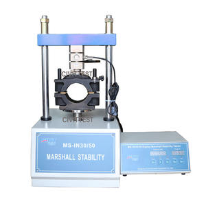ASTM standart entegre bitüm asfalt dijital Marshall kararlılık test cihazı - Product Image 2