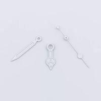 Lancette per Orologio Bianche Spazzolate Nuovo Stile, Luminose Verdi, Compatibili con Quadrante NH35, Parte per Modifiche Meccaniche