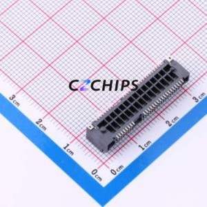 HYCW03-PCI52-670B PCI/PCIe Connector SMD Connector mPCI-E 52P 36P Horizontal Mount - Product Image 2