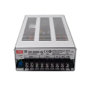 Mean Well SD-200D-48 48Vdc Single Output Enclosed Converter DC-DC Switching Power Supply