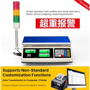 Indicador de <span class=keywords><strong>Balanza</strong></span> Recargable con Impresora, Máx. 40 kg, 2 kg, <span class=keywords><strong>Balanza</strong></span> Inteligente para Medir Peso - Product Image 6
