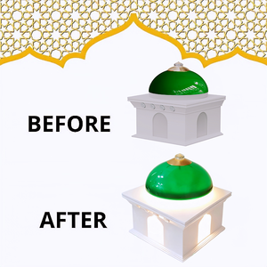 Haut-parleur Coran connectable à la prise murale avec veilleuse LED, lampe de récitation de Ruqyah Zikir, lecteur Coran pour le Ramadan, l'Aïd et les fêtes islamiques - Product Image 3