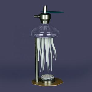 Narghilè a Forma di Medusa All'Ingrosso, Hookah Portatile, <span class=keywords><strong>Shisha</strong></span> di Alta Qualità con Fumo Colorato - Product Image 2
