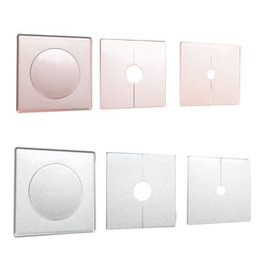 Cubierta Decorativa Cuadrada para Agujeros en la Pared, Tapón Adhesivo de Plástico ABS para Ventilación de Aire Acondicionado, Cable de TV, Tubería - Product Image 4