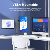 Portable 4K 15.6 pouces 3840x2400 IPS écran LCD moniteur d'ordinateur portable 400 Nit USB C HD ordinateur affichage de jeu pour voyage et utilisation PC