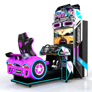 Nuevo Simulador de Carreras de Autos de Alta Velocidad para 2 Jugadores, Juego de Arcade Operado con Monedas, Consola de Juegos en Inglés - Product Image 4