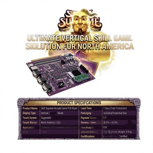 Placa PCB Multijuego Genie Nudge Skill con Logotipo Personalizado y Pantalla Táctil para Máquina Arcade Vertical Norteamericana OEM Jungle - Product Image 1