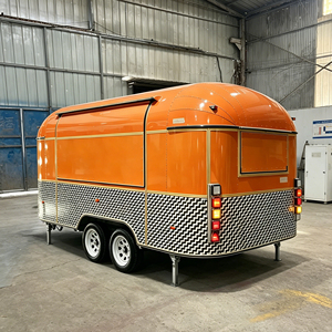 Nouvelle conception de camion de cuisine mobile en acier inoxydable et aluminium pour café, restauration rapide, crème glacée, traiteur, four, norme américaine - Product Image 2