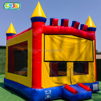 En Stock Moon Gonflable Moonwalk Jumper Bouncer Bouncy Castle Jumping Commercial 13*13 ft Colorful Bounce House Party Rentals