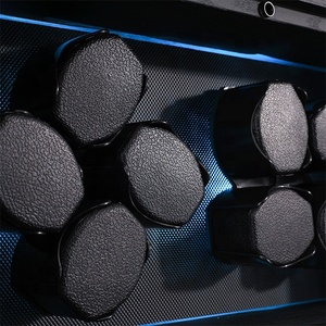 Espositore Rotante per <span class=keywords><strong>Orologi</strong></span> Automatici in MDF di Lusso con Finitura Effetto Legno, Resistente all'Acqua, 12 Scomparti, Silenzioso - Product Image 5