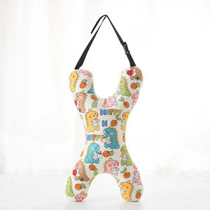 Coussin de siège moelleux en peluche à motif de dessin animé pour bureau et voiture, avec soutien lombaire, pliable, double usage, coussin de sol et oreiller décoratif - Product Image 5