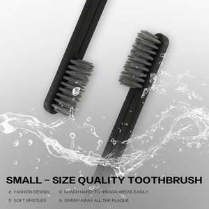 Artículos de Aseo Ecológicos para Hotel, Envueltos Individualmente, Cepillo de Dientes y Pasta Dental Desechables para Viaje, Logotipo Personalizado, Marca QINMU, China - Product Image 3